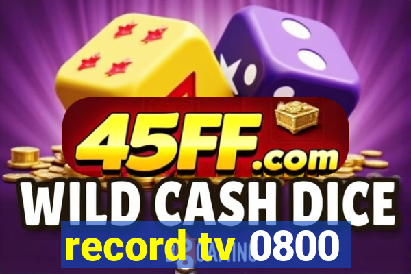 record tv 0800